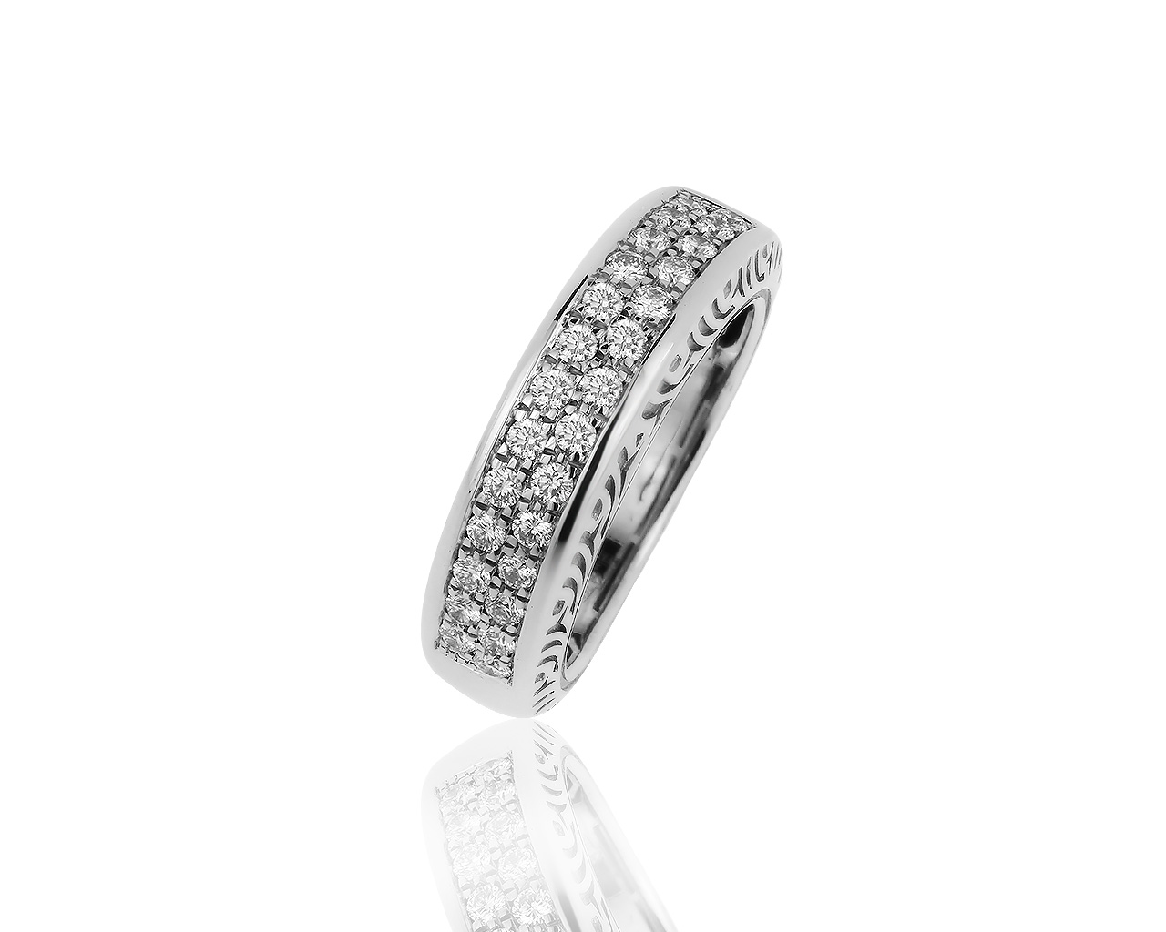 Оригинальное золотое кольцо с бриллиантами 0.52ct Carrera y Carrera 121019/4 Оригинальное золотое кольцо с бриллиантами 0.52ct Carrera y Carrera 121019/4