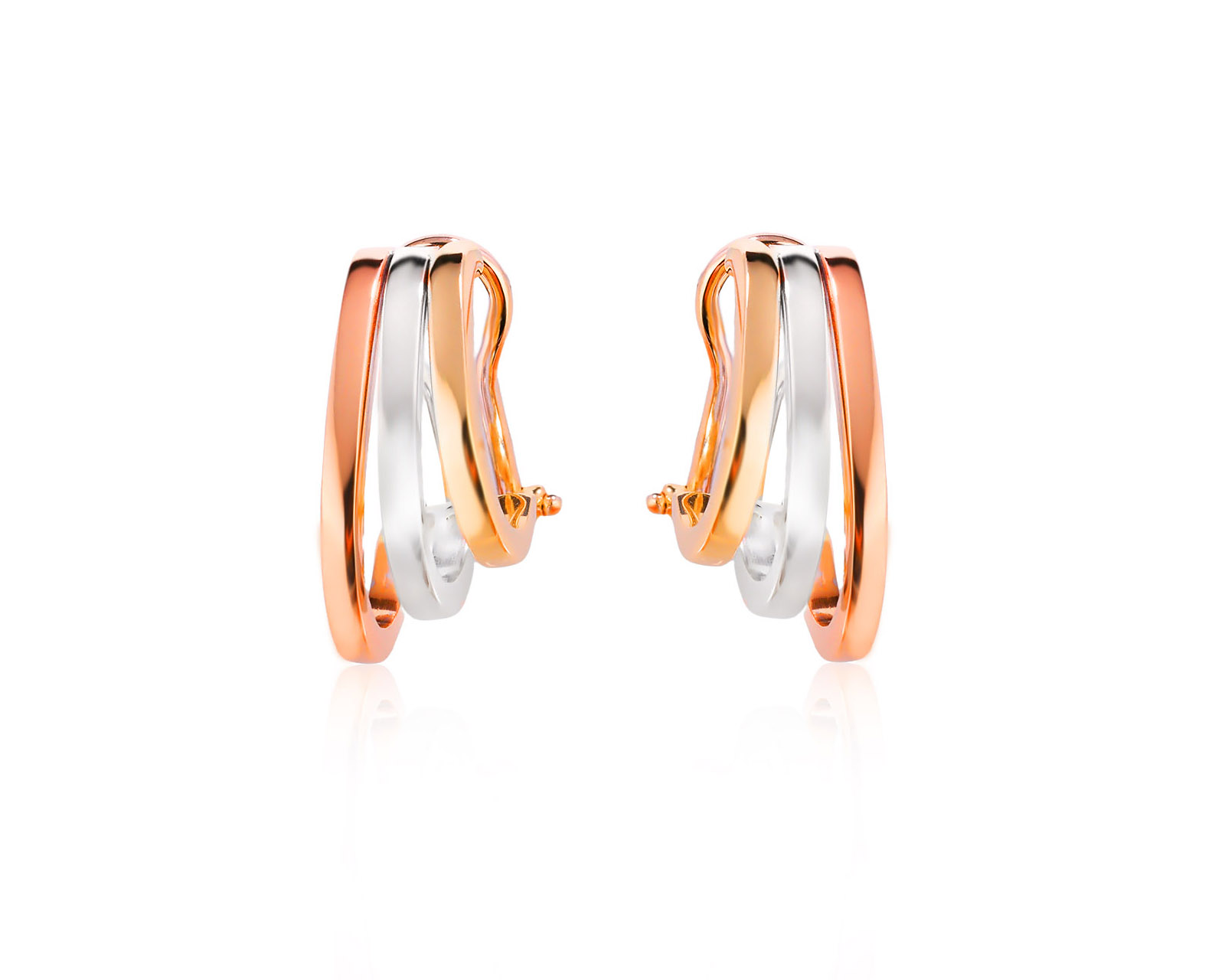 Оригинальные золотые серьги PB ORO 081225/5