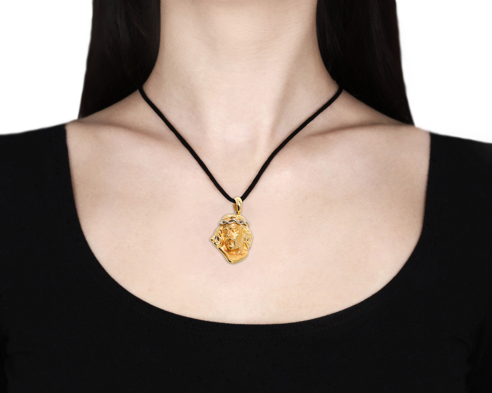 Оригинальный золотой кулон Chimento