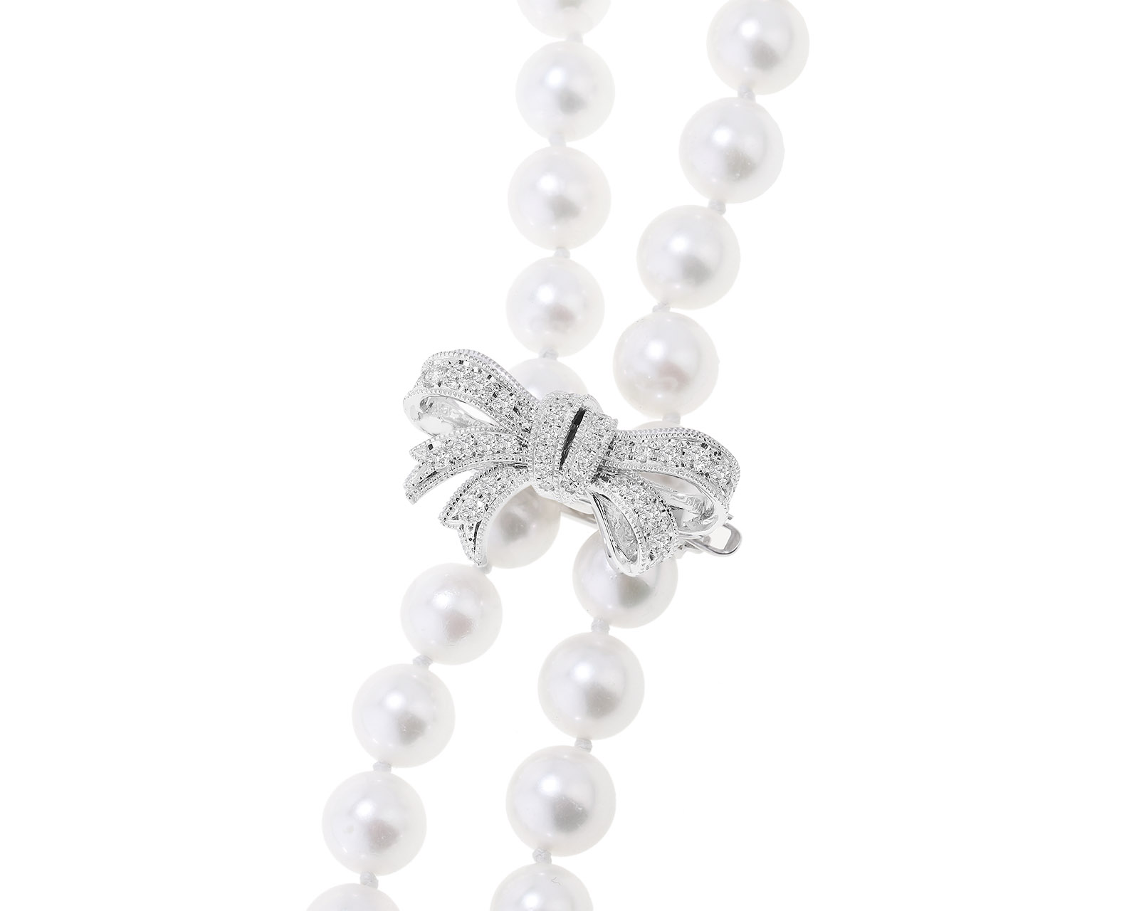 Оригинальная золотая заколка для бус Mikimoto 270822/2