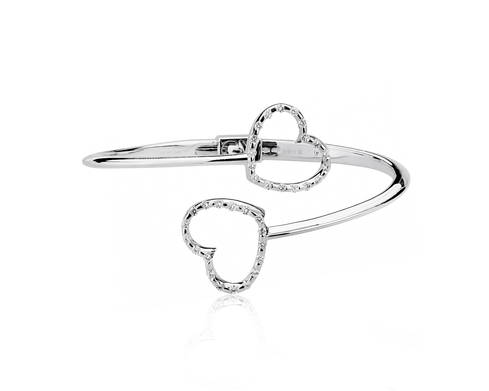 Оригинальный золотой браслет с бриллиантами 0.64ct Giorgio Visconti 290726/7
