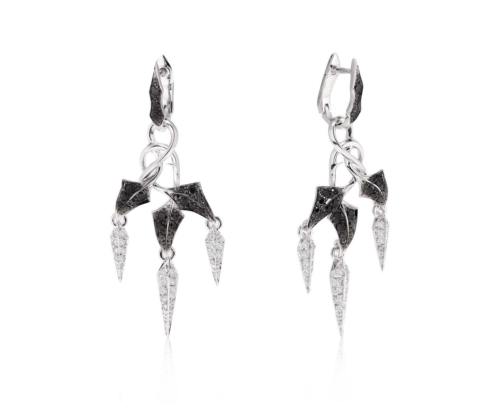 Оригинальные золотые серьги Stephen Webster Fly By Night Cascade 100623/1