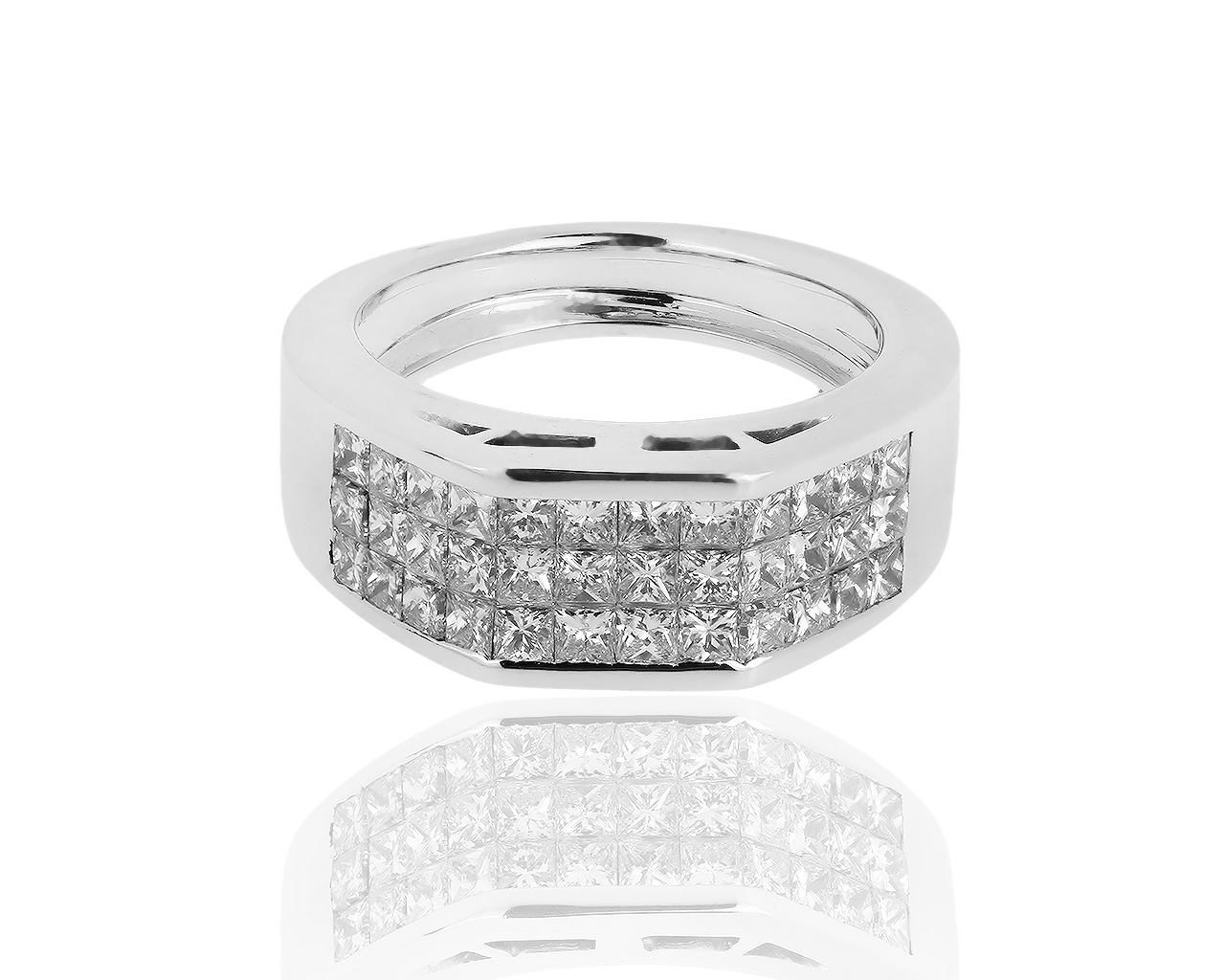 Изящное золотое кольцо с бриллиантами 1.54ct 051118/4