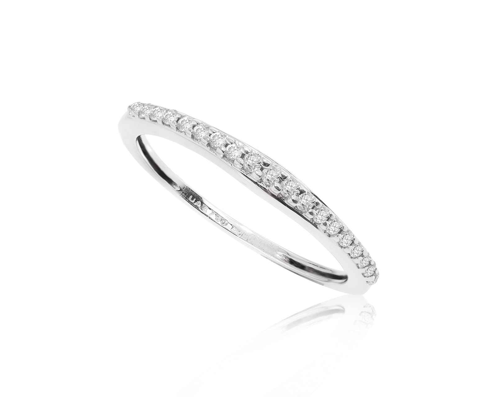 Золотое кольцо с бриллиантами 0.11ct 280424/8