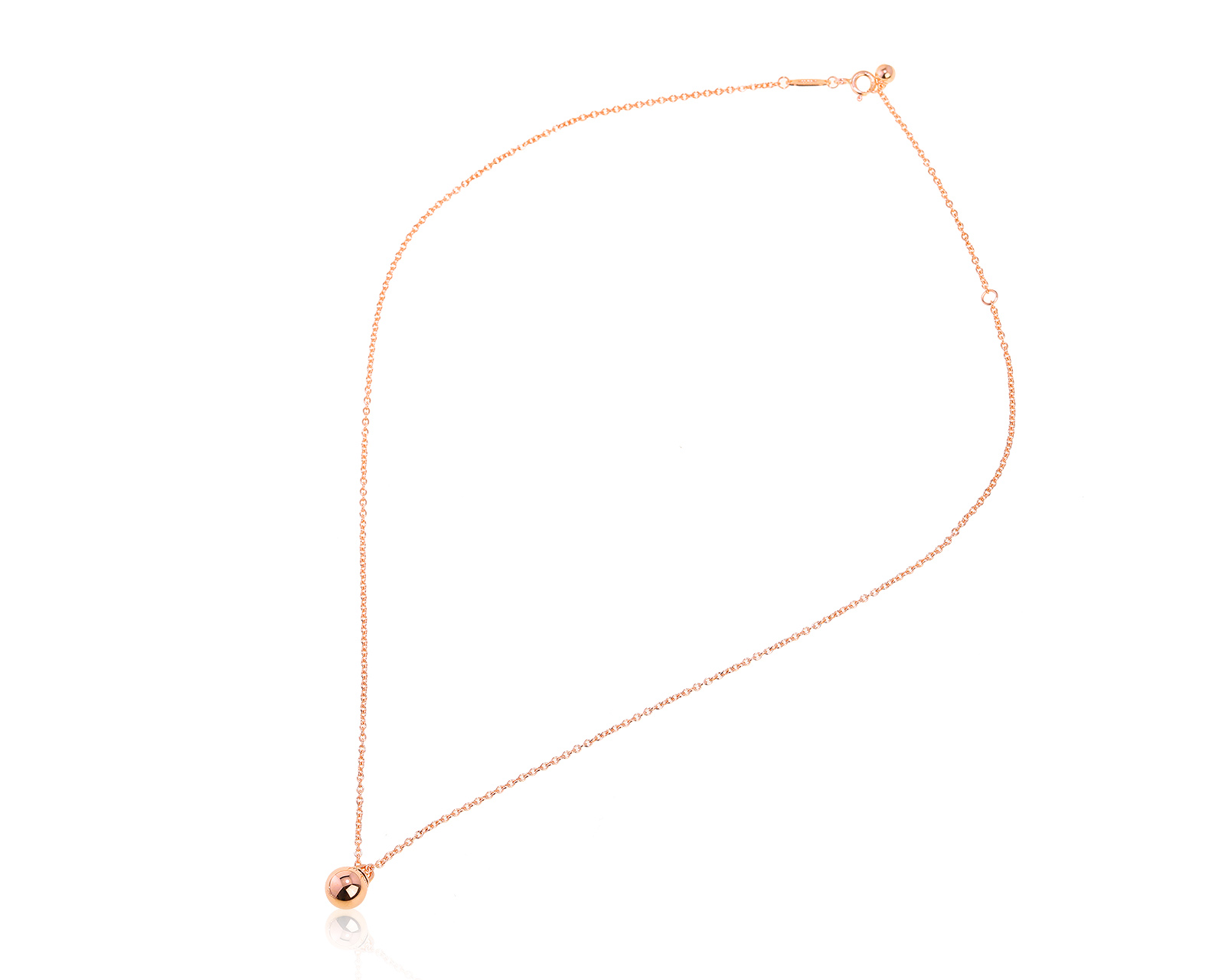 Оригинальный золотой кулон Tiffany&Co HardWear