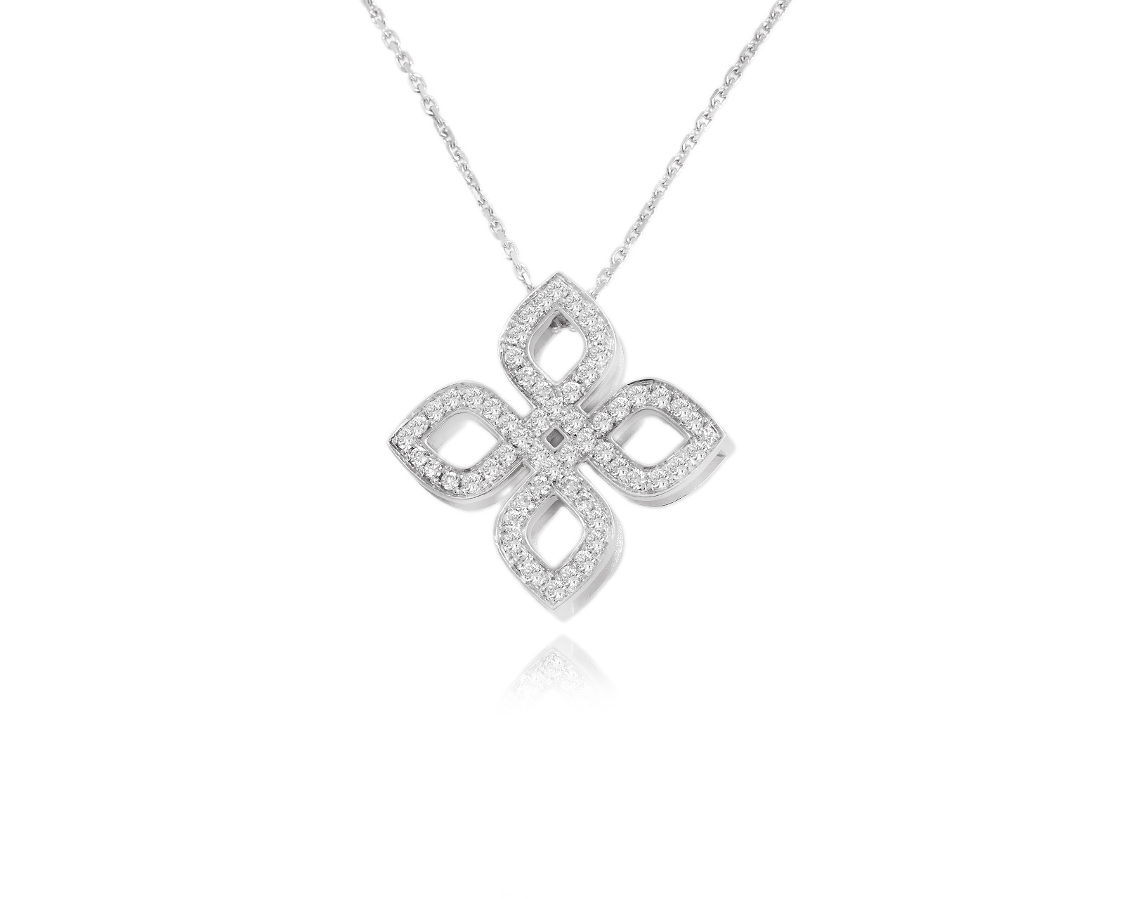 Золотой кулон с бриллиантами 0.48ct