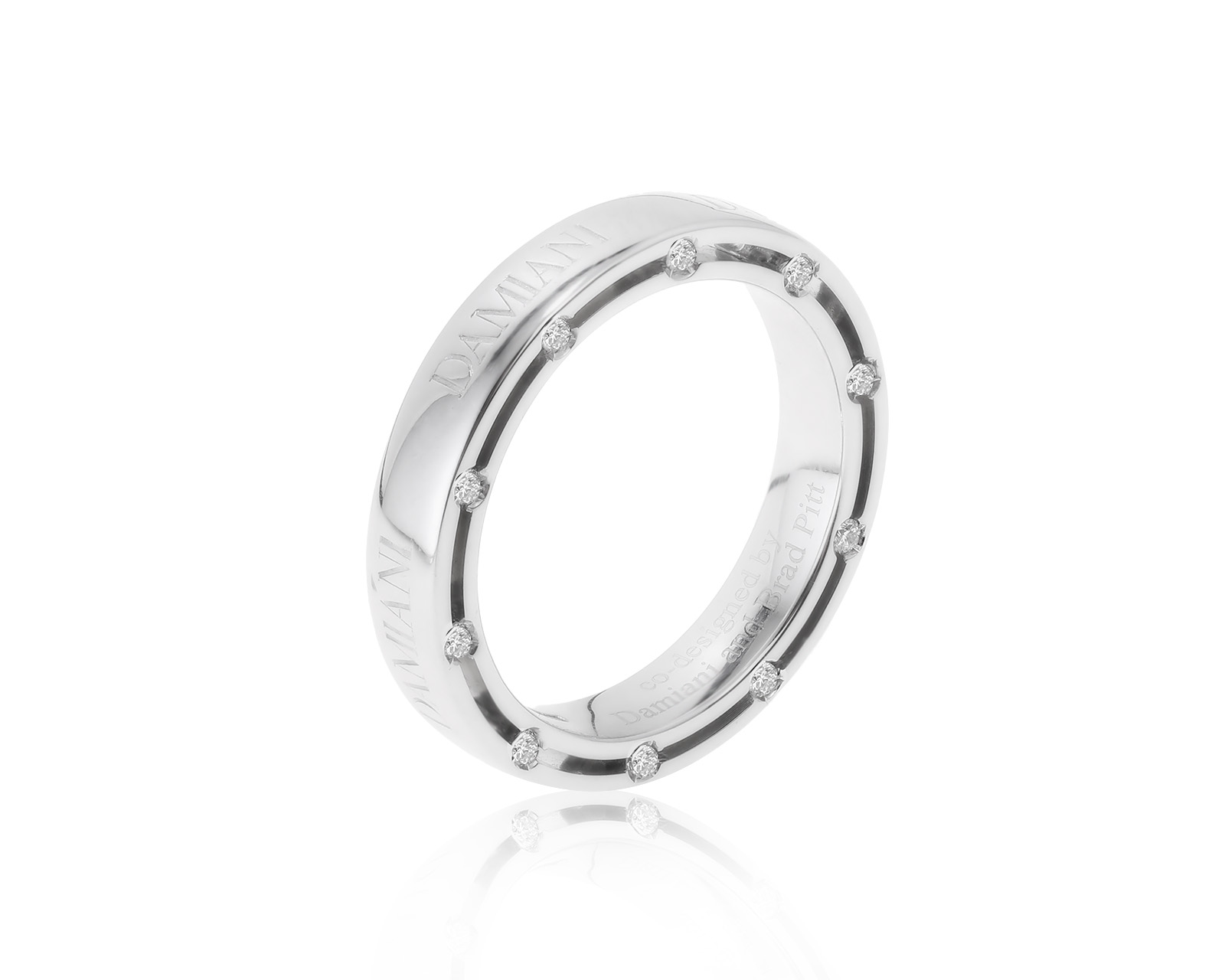 Оригинальное золотое кольцо Damiani D.Side 230422/1