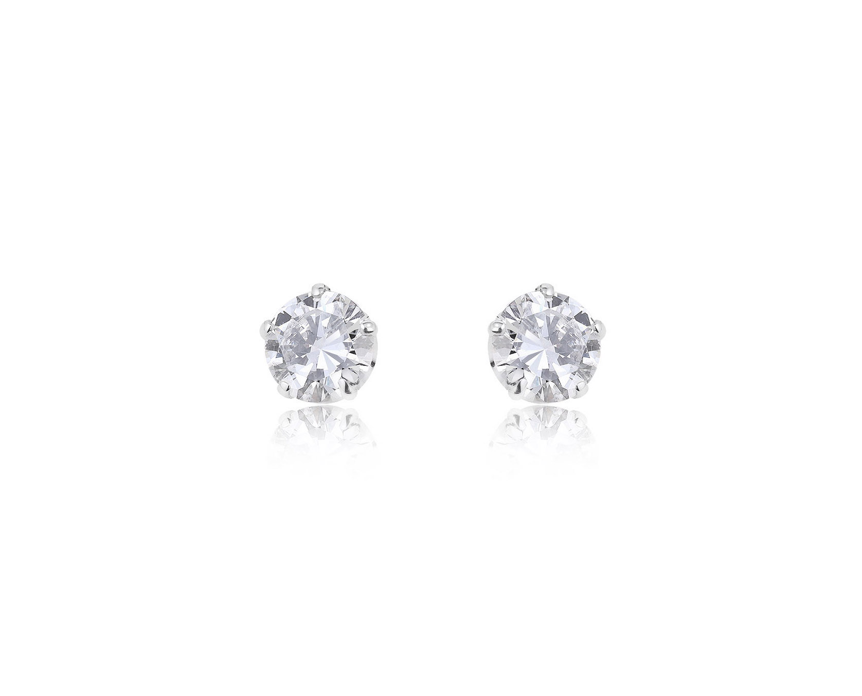 Прелестные золотые серьги с бриллиантами 1.17ct
