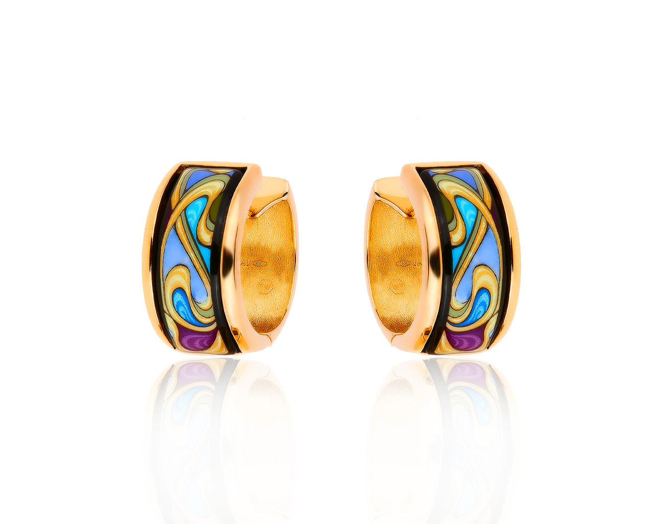 Оригинальные золотые серьги Frey Wille 191119/9