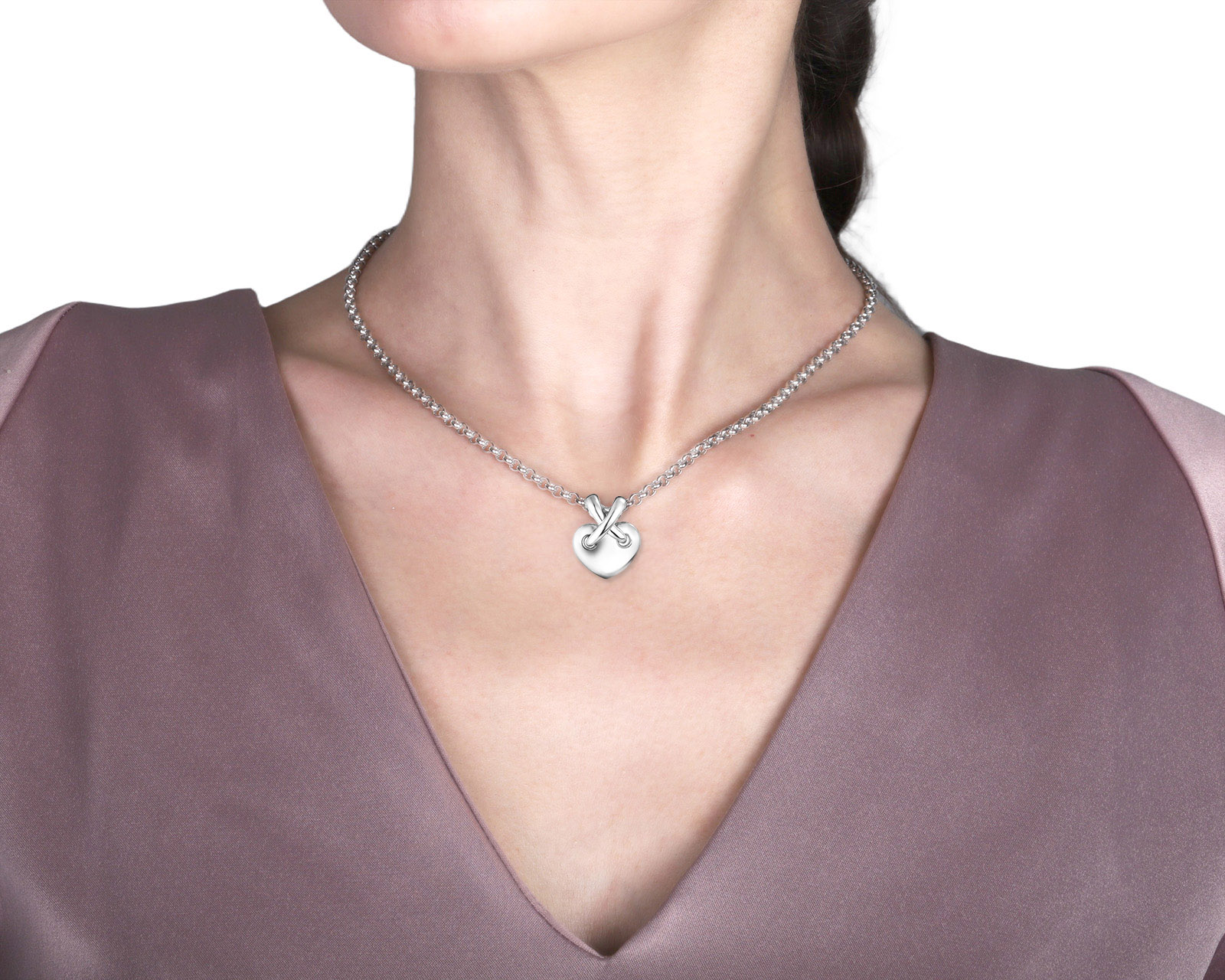 Оригинальный золотой кулон Chaumet Liens