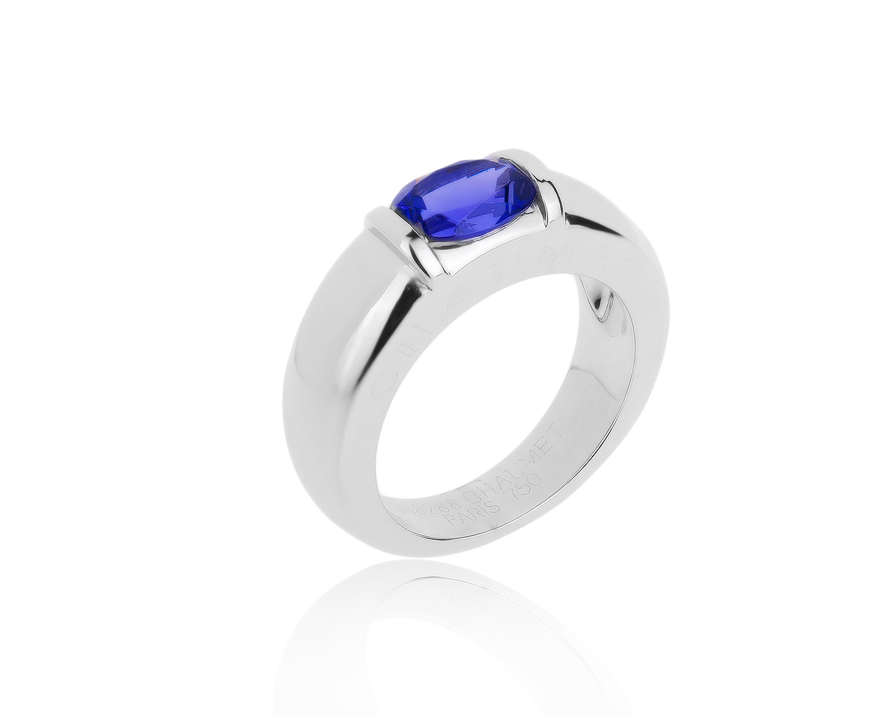 Оригинальное золотое кольцо с аметистом 0.93ct Chaumet 170120/1 Оригинальное золотое кольцо с аметистом 0.93ct Chaumet 170120/1