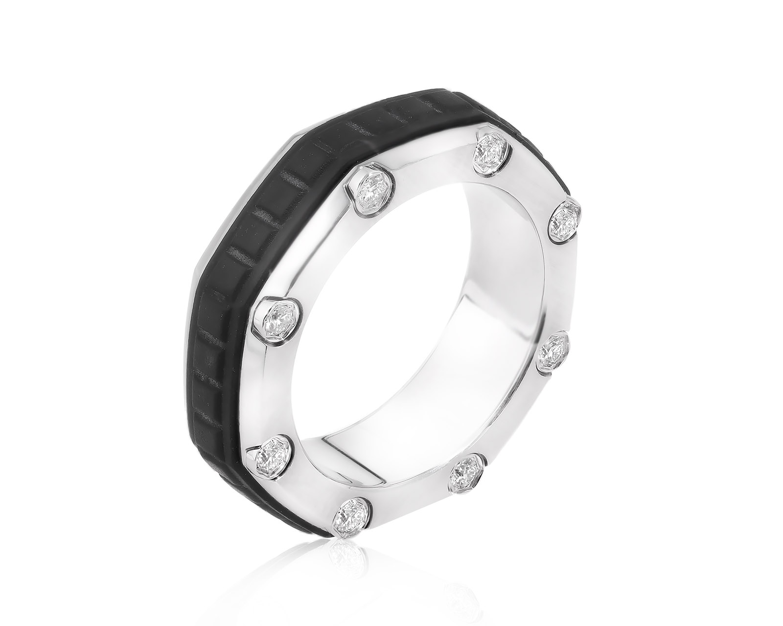 Оригинальное стальное кольцо Audemars Piguet Royal Oak OffShore 271124/14