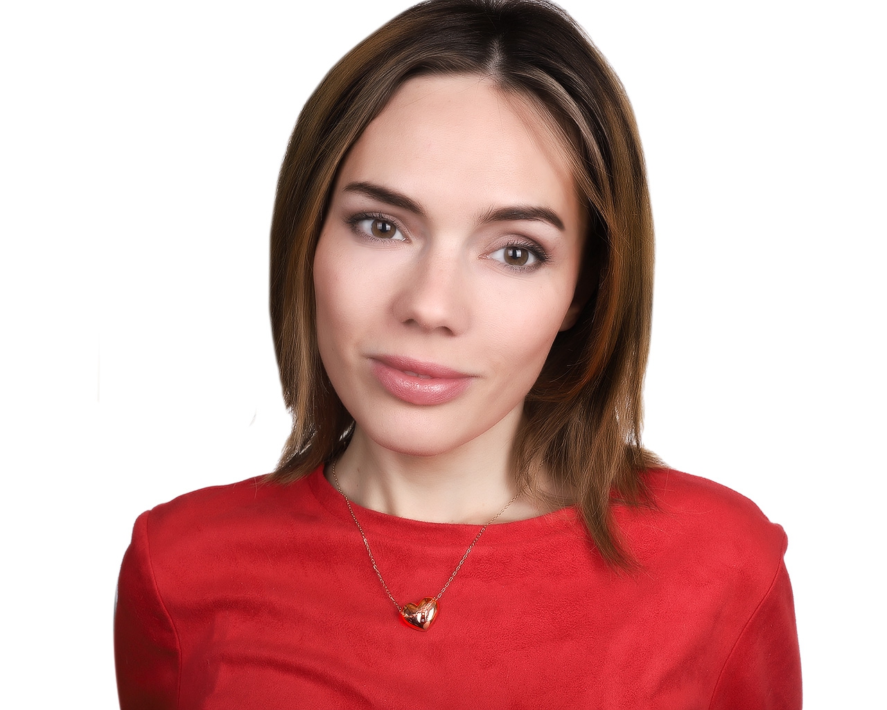 Оригинальный золотой кулон с родолитом 0.33ct Boucheron