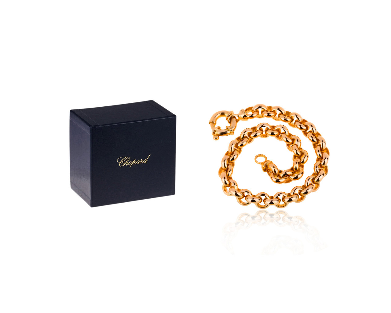 Оригинальный золотой браслет Chopard