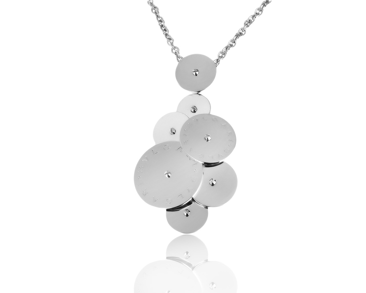 Оригинальный золотой кулон Bvlgari