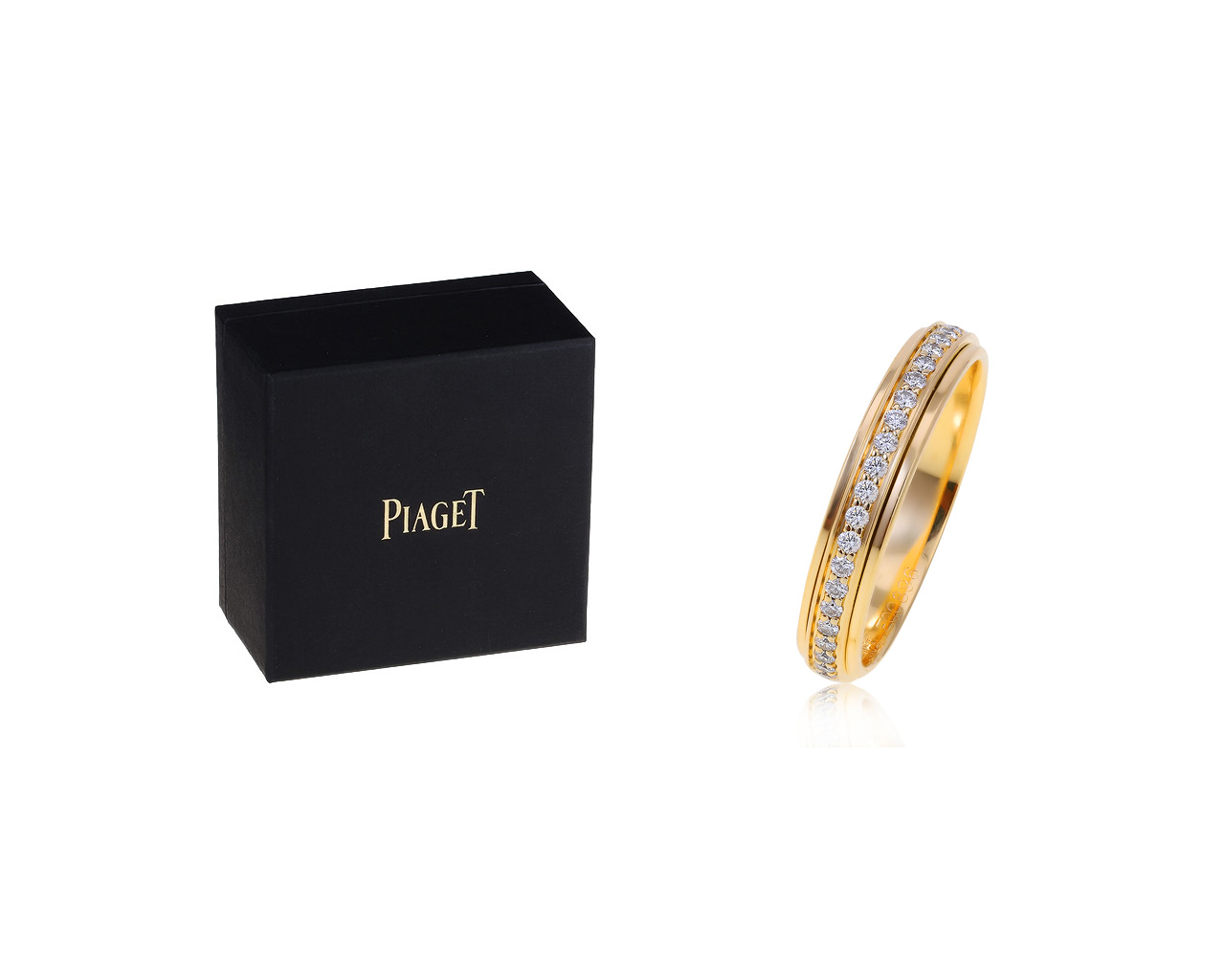 Оригинальное золотое кольцо с бриллиантами 0.67ct Piaget Possession