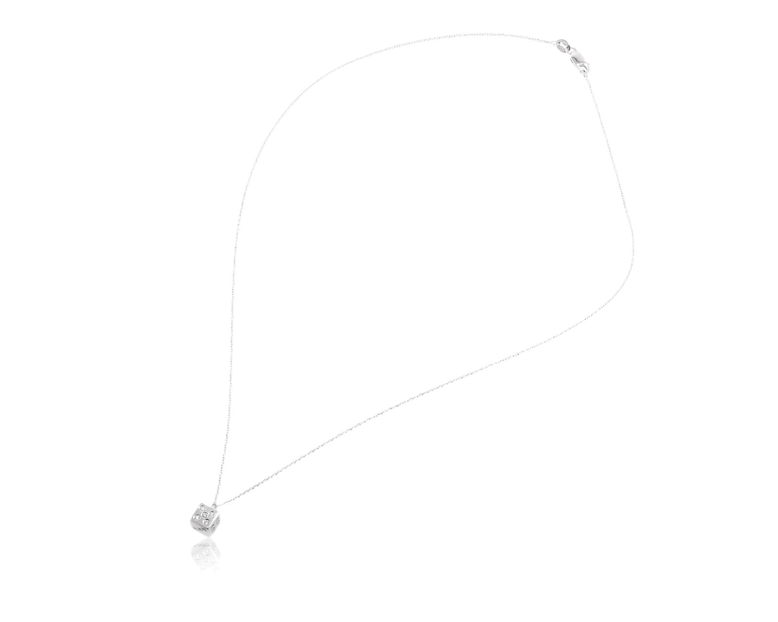 Оригинальное золотое колье с бриллиантами 0.24ct Roberto Coin