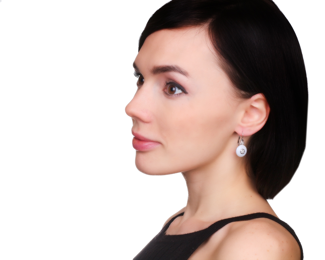 Оригинальные золотые серьги с бриллиантами 0.24ct Carrera y Carrera