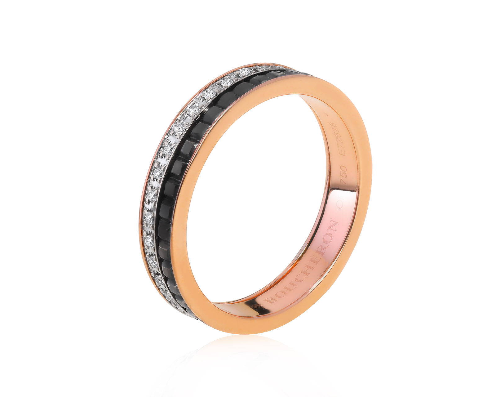Оригинальное золотое кольцо Boucheron Quatre 260322/15 Оригинальное золотое кольцо Boucheron Quatre 260322/15
