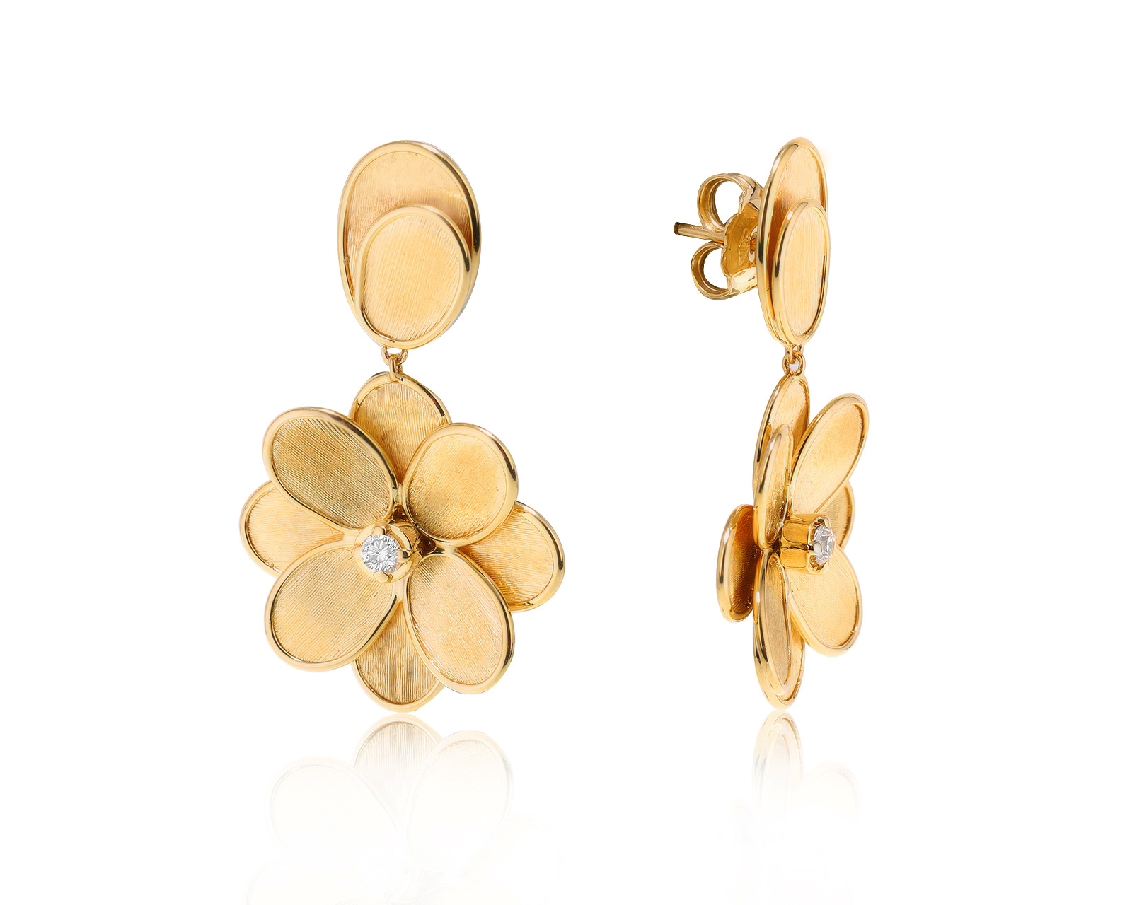 Оригинальные золотые серьги Marco Bicego Petali 010823/18