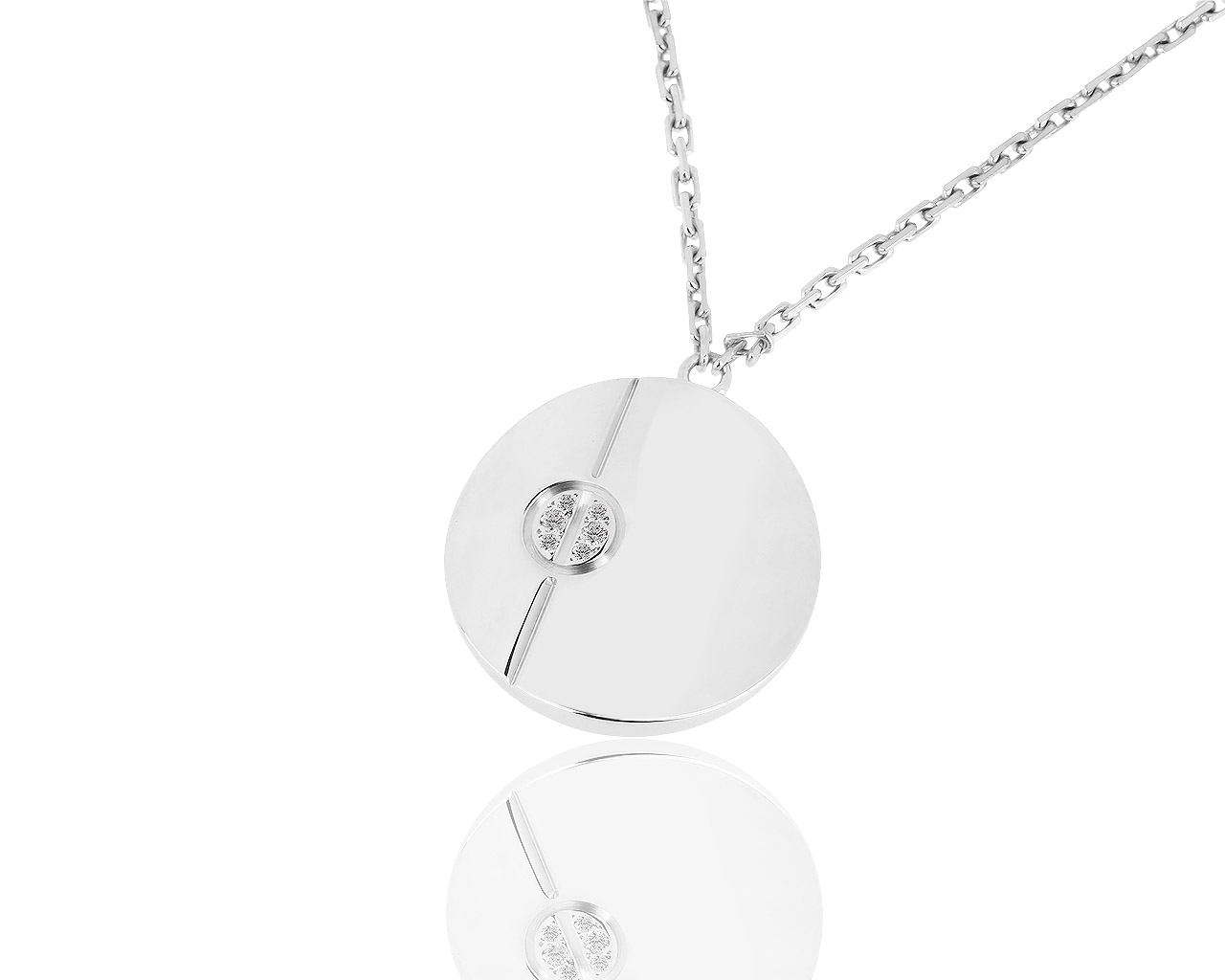 Оригинальный золотой кулон с бриллиантами Cartier 200818/3