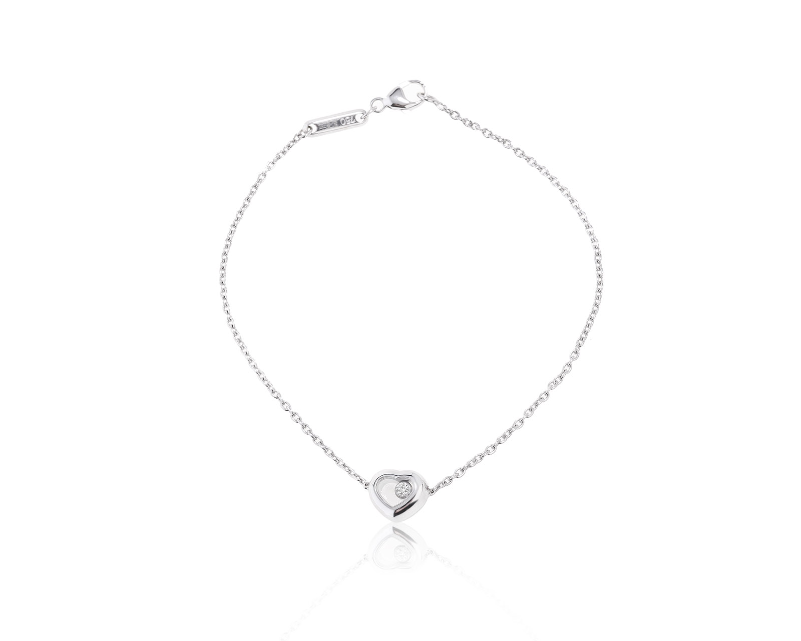 Оригинальный золотой браслет Chopard Happy Diamonds 210722/2