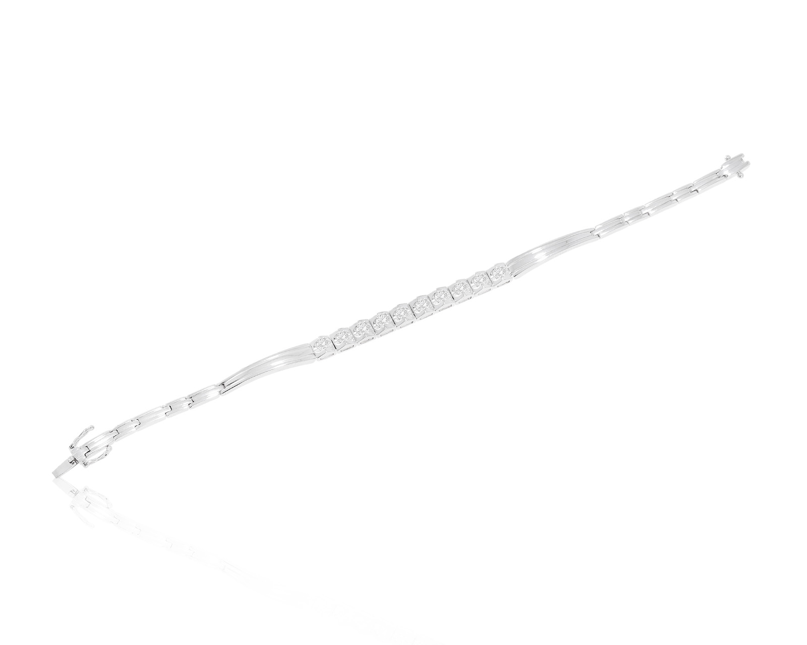 Золотой браслет с бриллиантами 0.62ct 231223/3