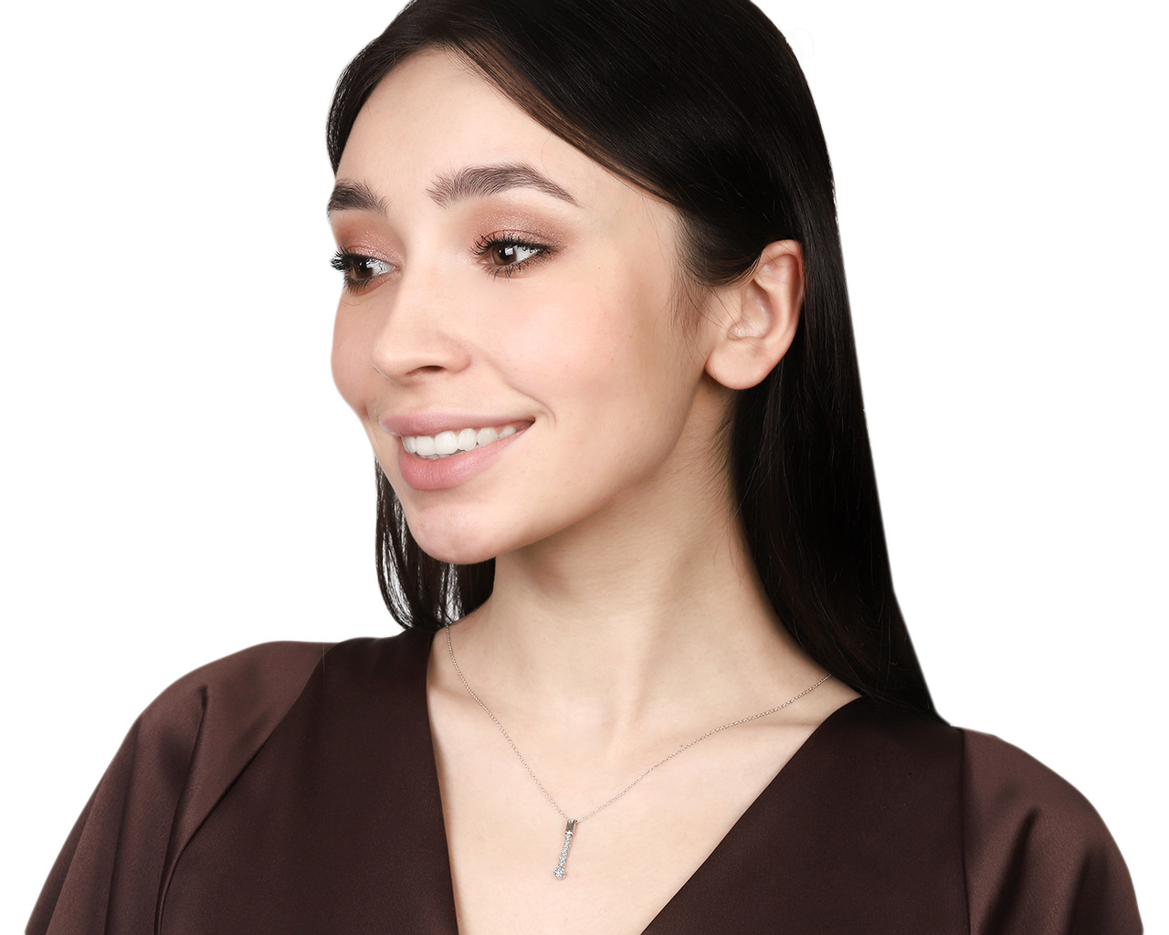 Оригинальный платиновый кулон с бриллиантами 0.44ct Tiffany&Co Jazz