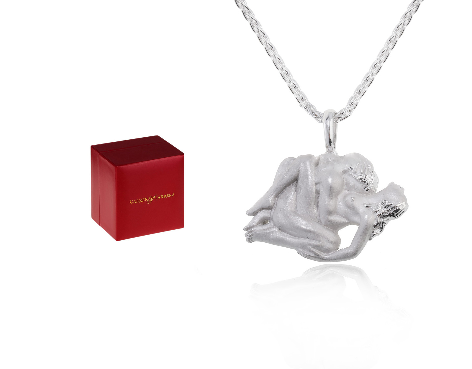 Оригинальный золотой кулон Carrera y Carrera Eden