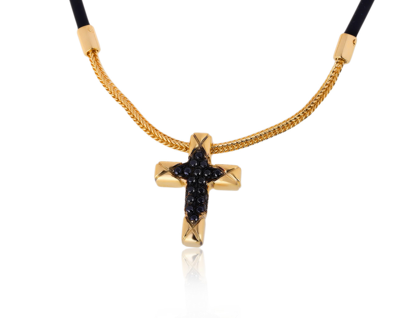 Оригинальный золотой кулон с бриллиантами 0.40ct Zancan 030720/17