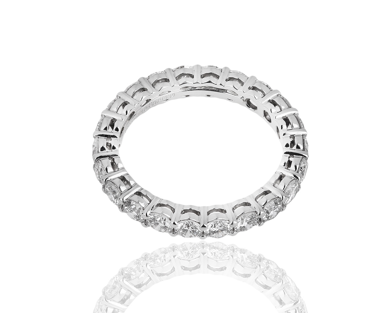 Платиновое кольцо с бриллиантами 1.92ct Tiffany&Co
