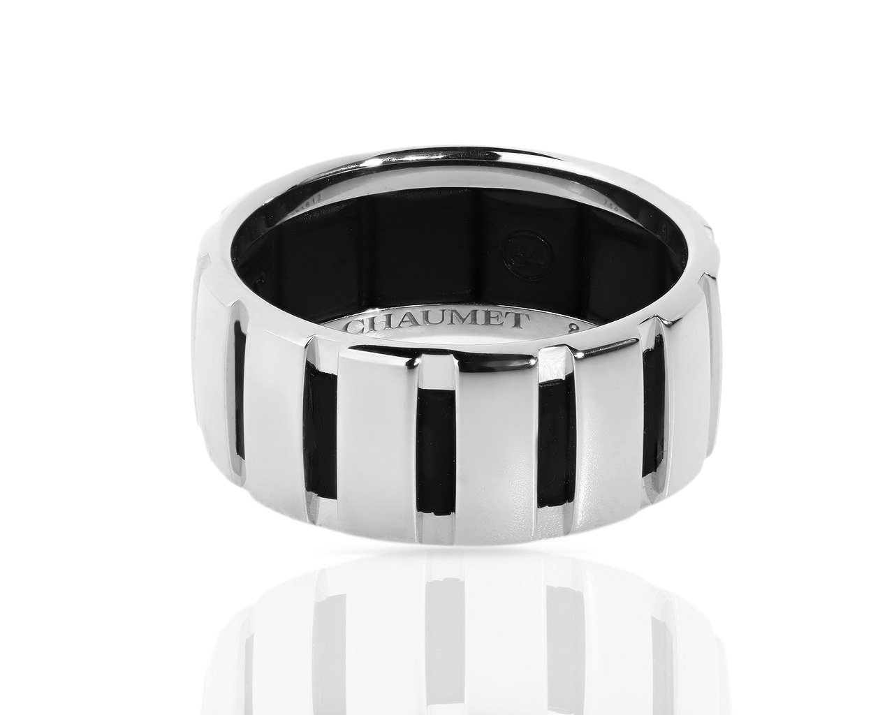 Оригинальное золотое кольцо Chaumet Class One 080518/35