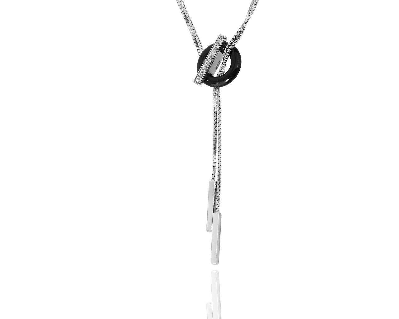 Оригинальное золотое колье с бриллиантами 0.15ct Guy Laroche 080817/10 Оригинальное золотое колье с бриллиантами 0.15ct Guy Laroche 080817/10