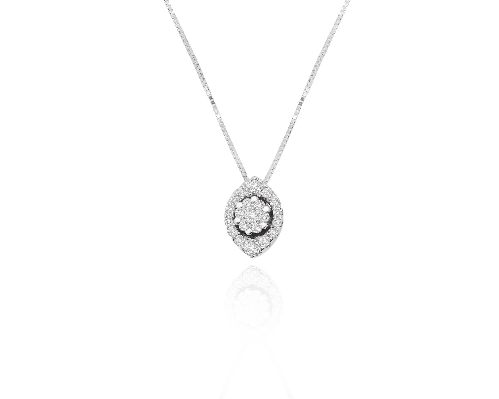 Оригинальное золотое колье с бриллиантами 0.23ct Orocatena 090124/8