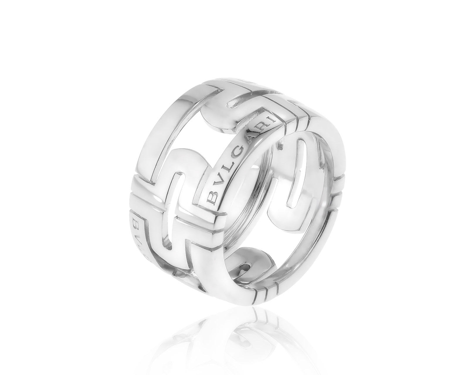 Оригинальное золотое кольцо Bvlgari Parentesi 110822/1