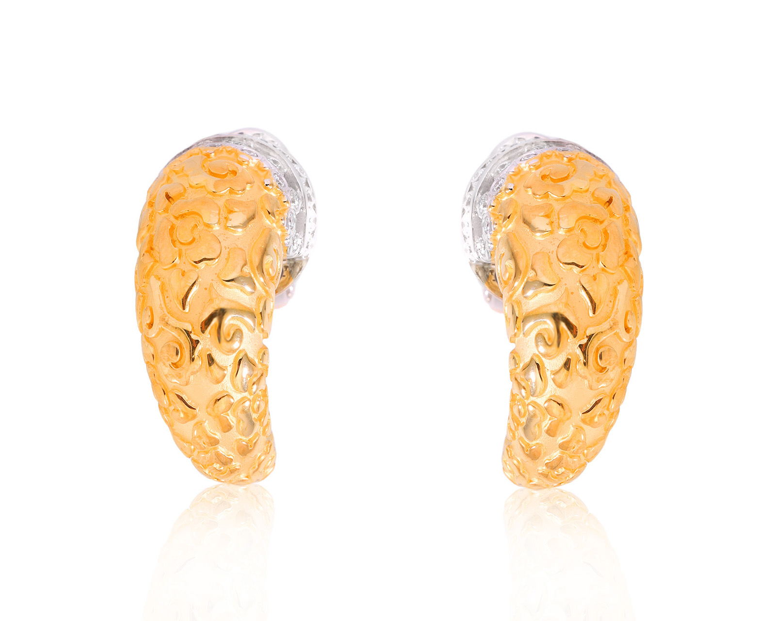 Оригинальные золотые серьги с бриллиантами 0.86ct Carrera y Carrera Ava 290325/3 Оригинальные золотые серьги с бриллиантами 0.86ct Carrera y Carrera Ava 290325/3
