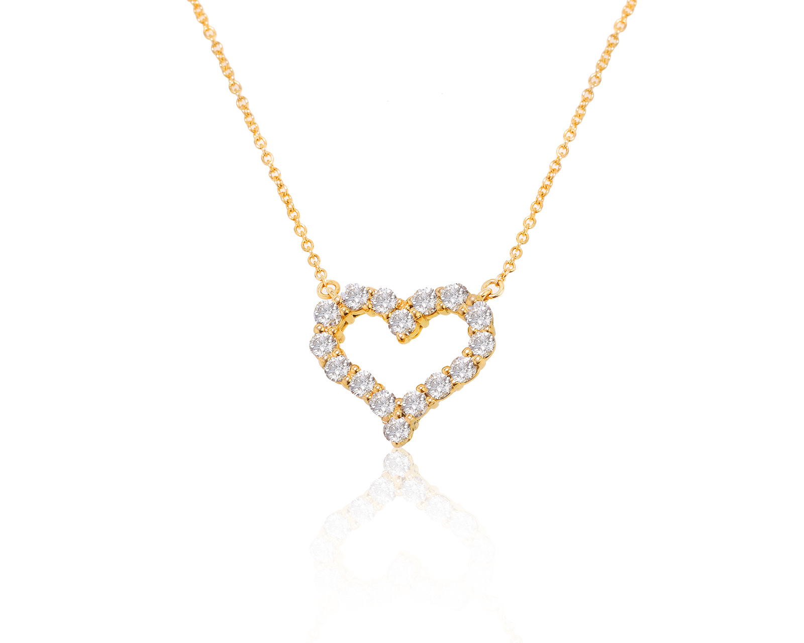 Оригинальный золотой кулон Tiffany&Co 100322/5