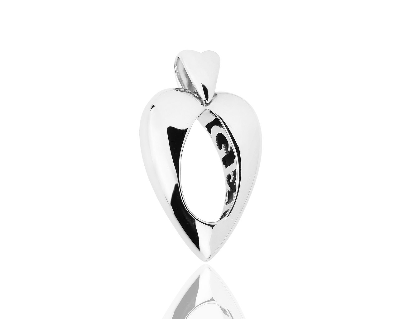 Оригинальная золотая подвеска Piaget Heart 130918/2