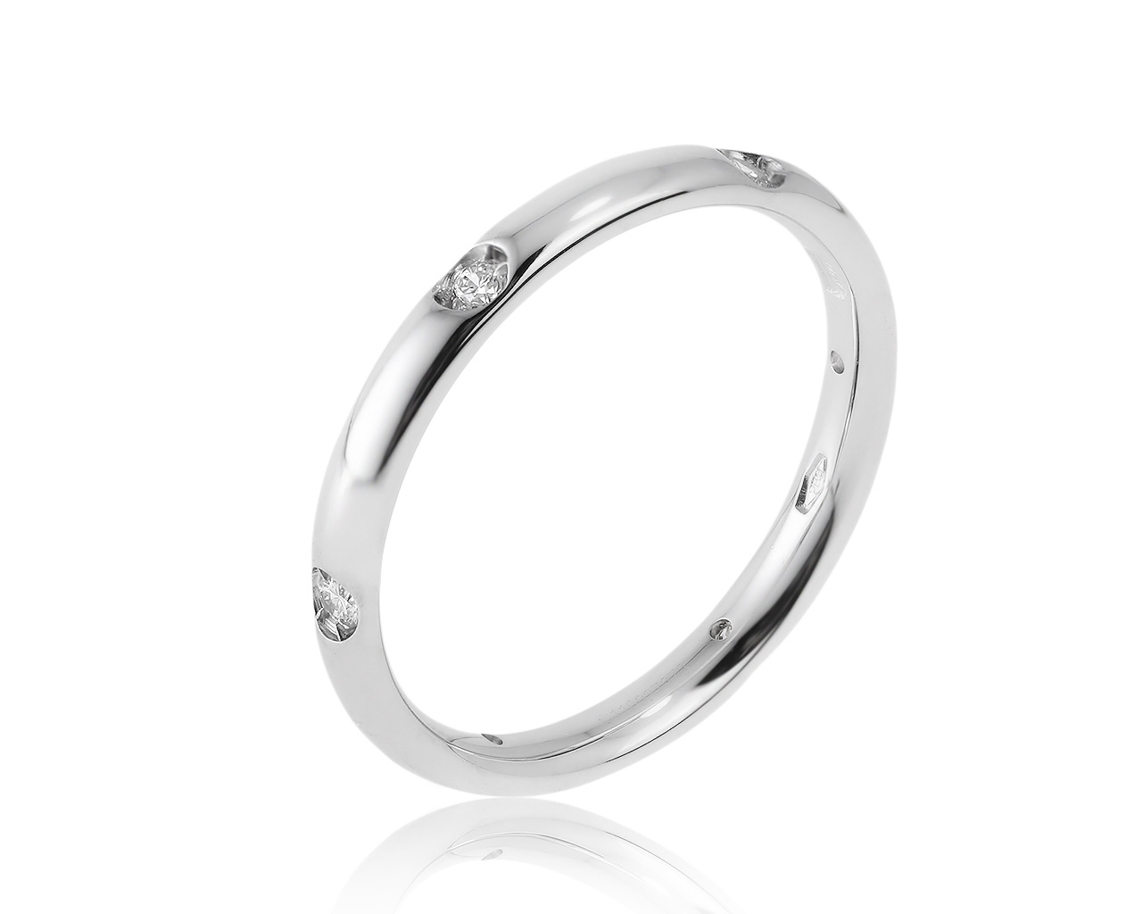 Оригинальное золотое кольцо с бриллиантами 0.15ct Pomellato 210221/2