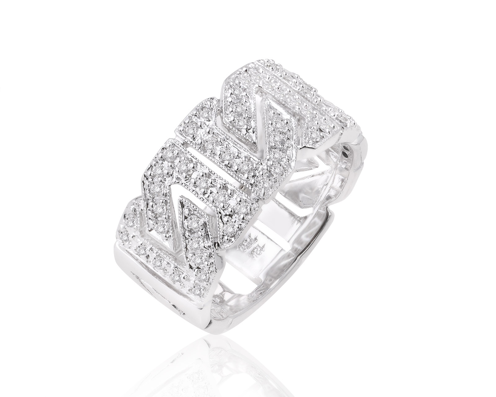 Золотое кольцо с бриллиантами 0.25ct 240724/8