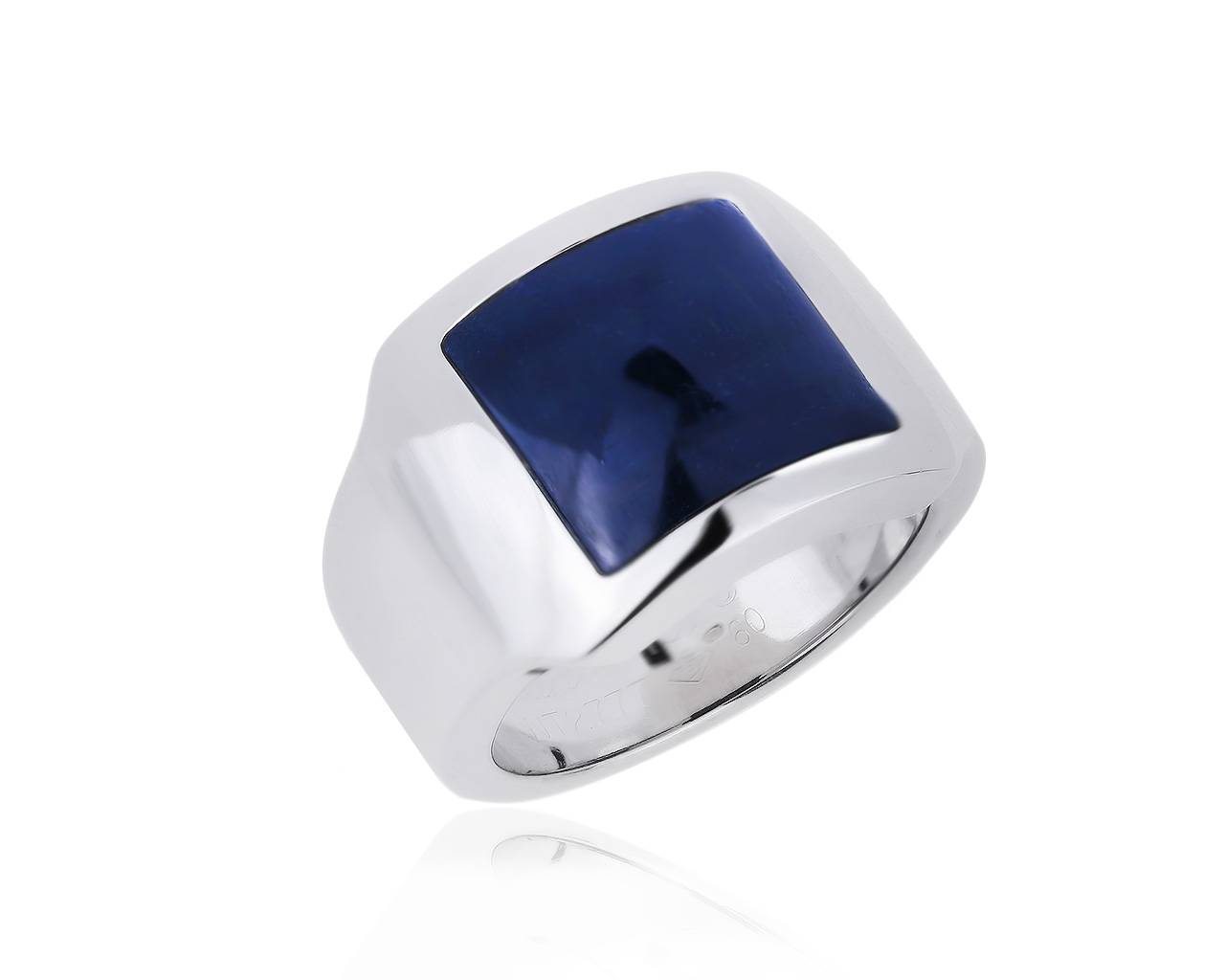 Оригинальное золотое кольцо с соколиным глазом 3.51ct Cartier 160320/7