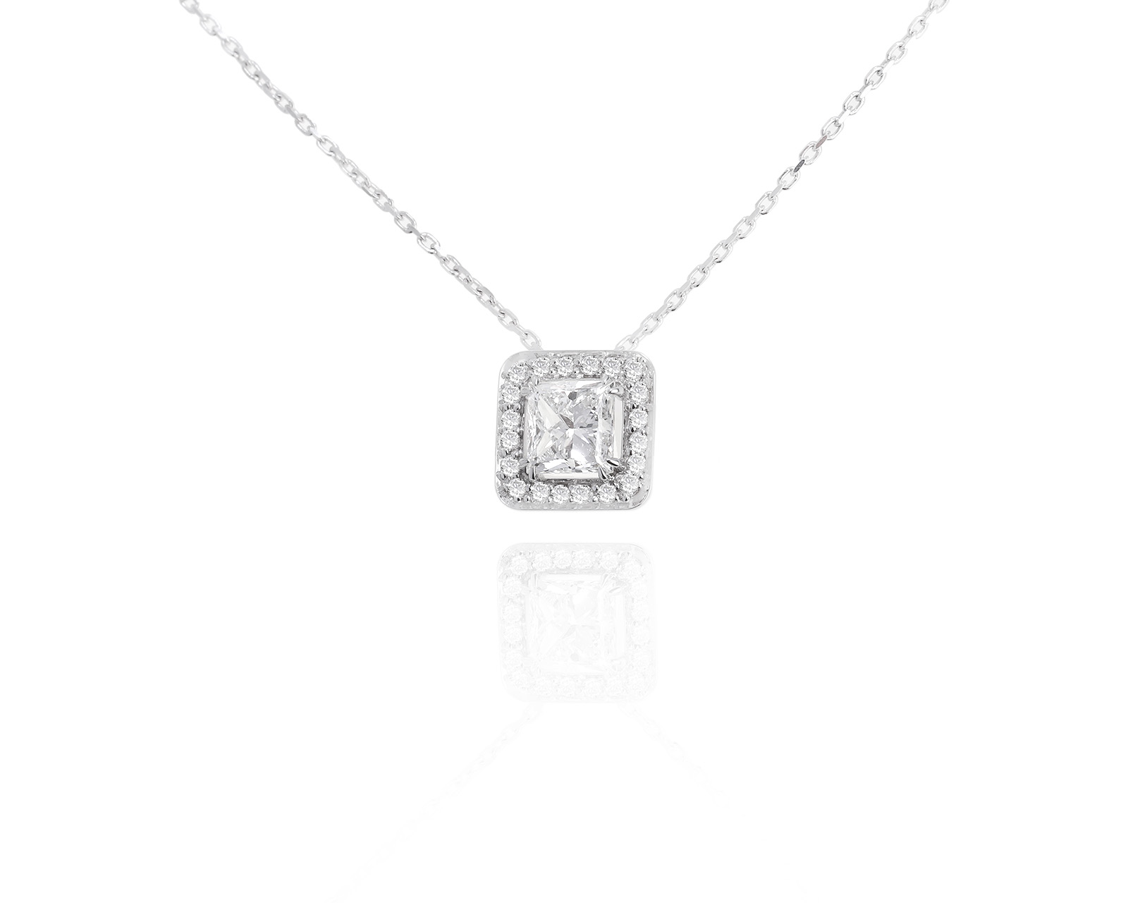 Золотое колье с бриллиантами 1.00ct Evgeny Matveev 170424/9 Золотое колье с бриллиантами 1.00ct Evgeny Matveev 170424/9
