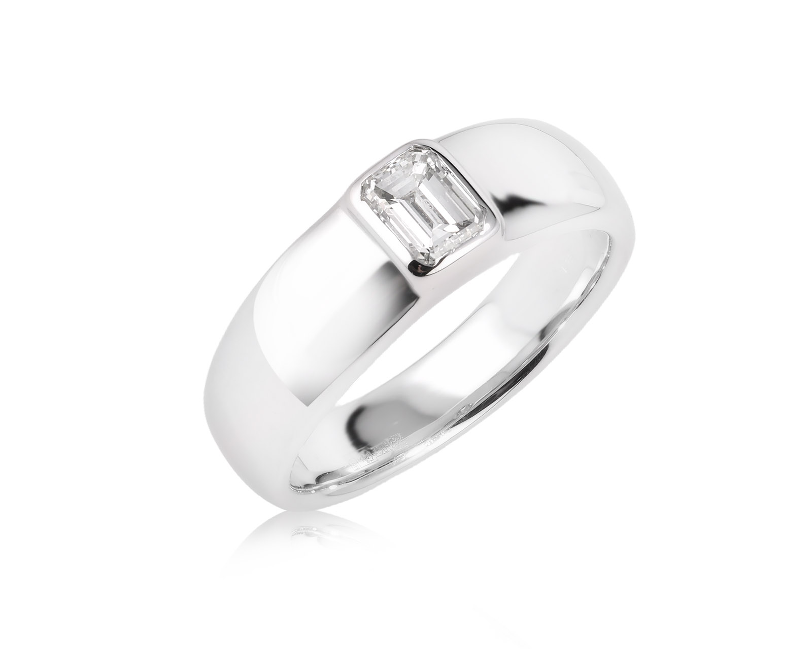 Золотое кольцо с бриллиантом 0.88ct 280126/1