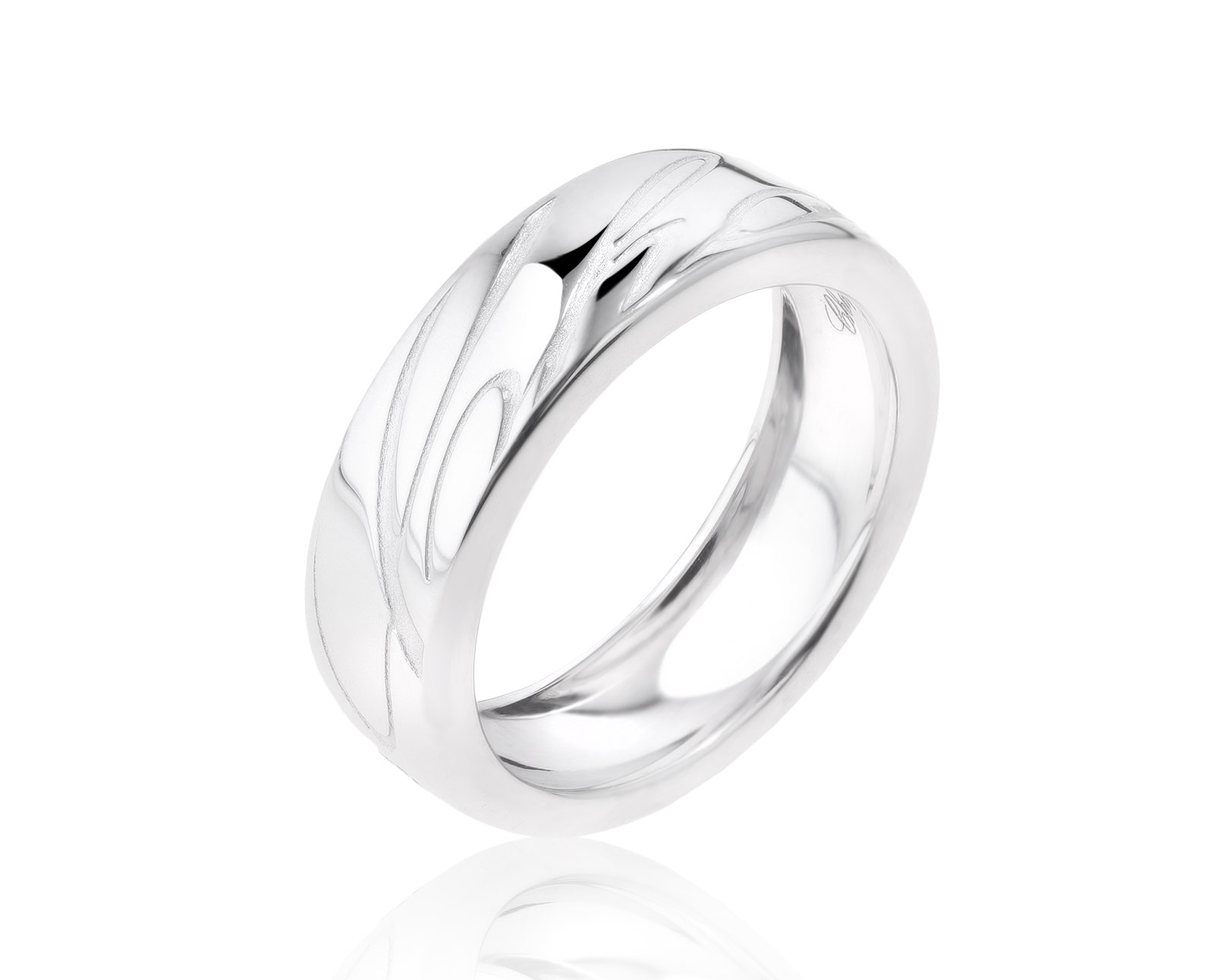 Оригинальное золотое кольцо с бриллиантом 0.04ct Chopard Chopadissimo 051021/3