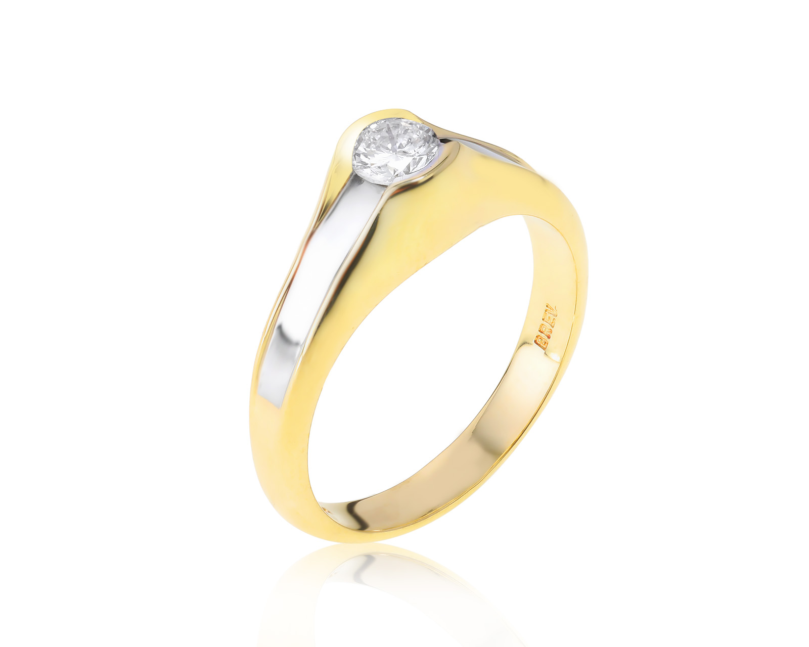 Оригинальное золотое кольцо Guerci & Pallavidini 081122/1