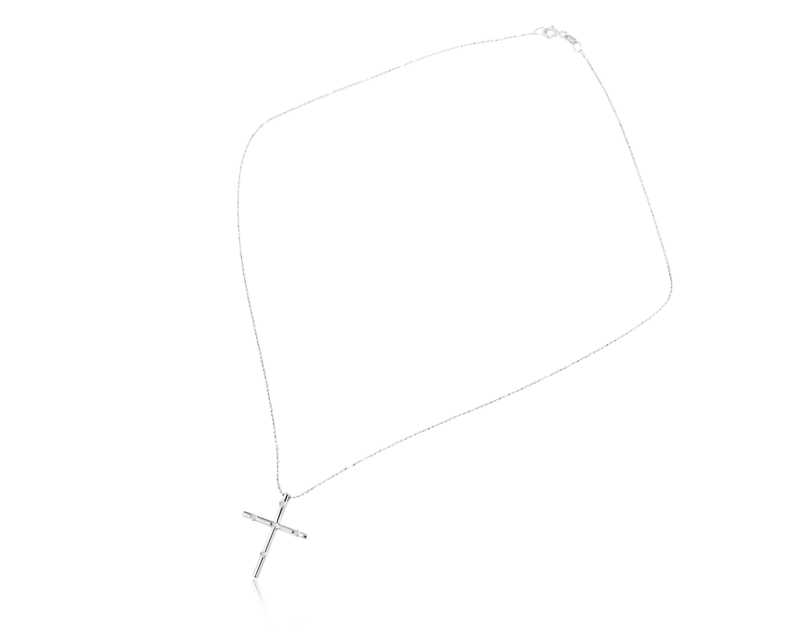 Оригинальное золотое колье с бриллиантами 0.10ct Roberto Coin