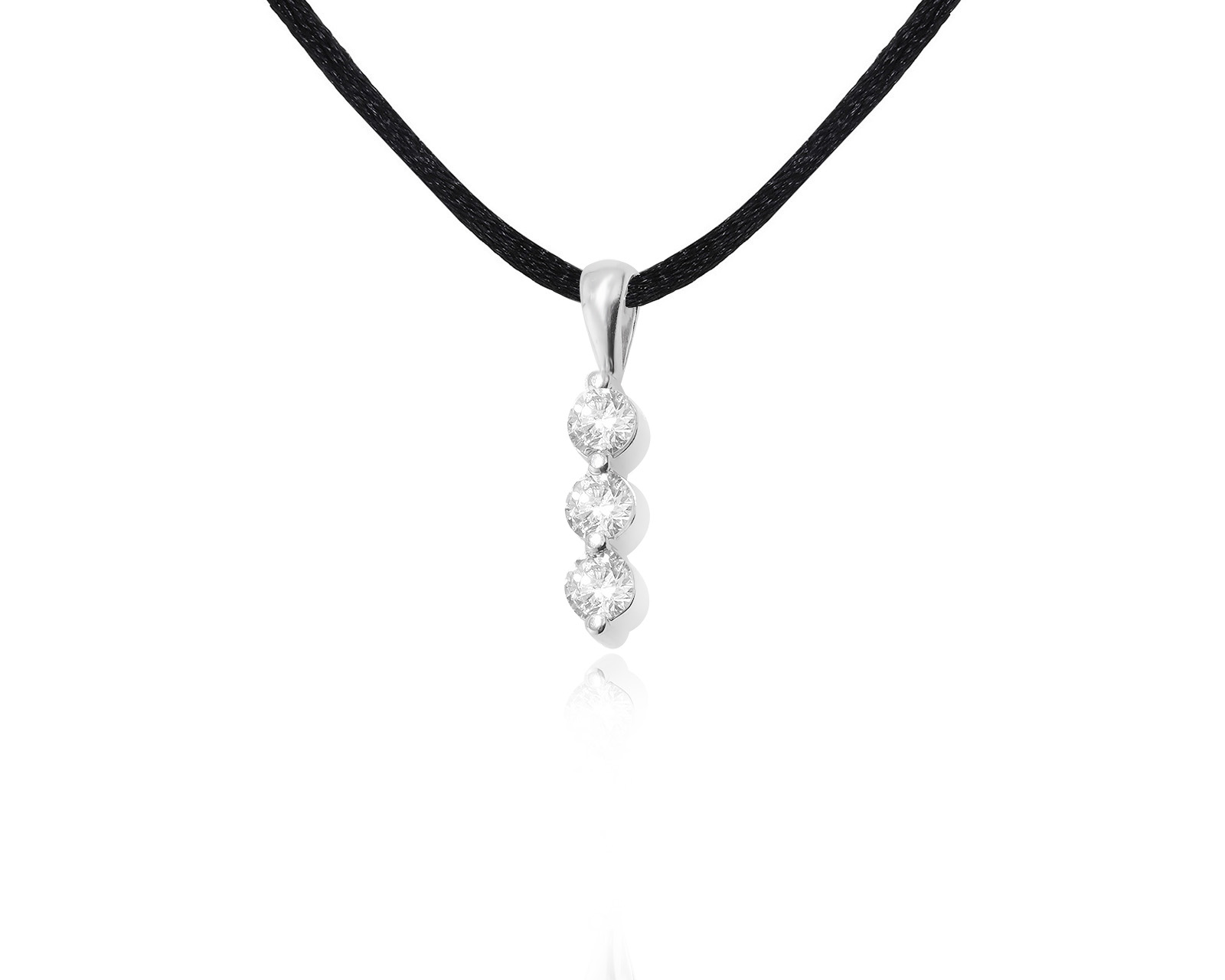 Золотой кулон с бриллиантами 0.39ct 040124/2