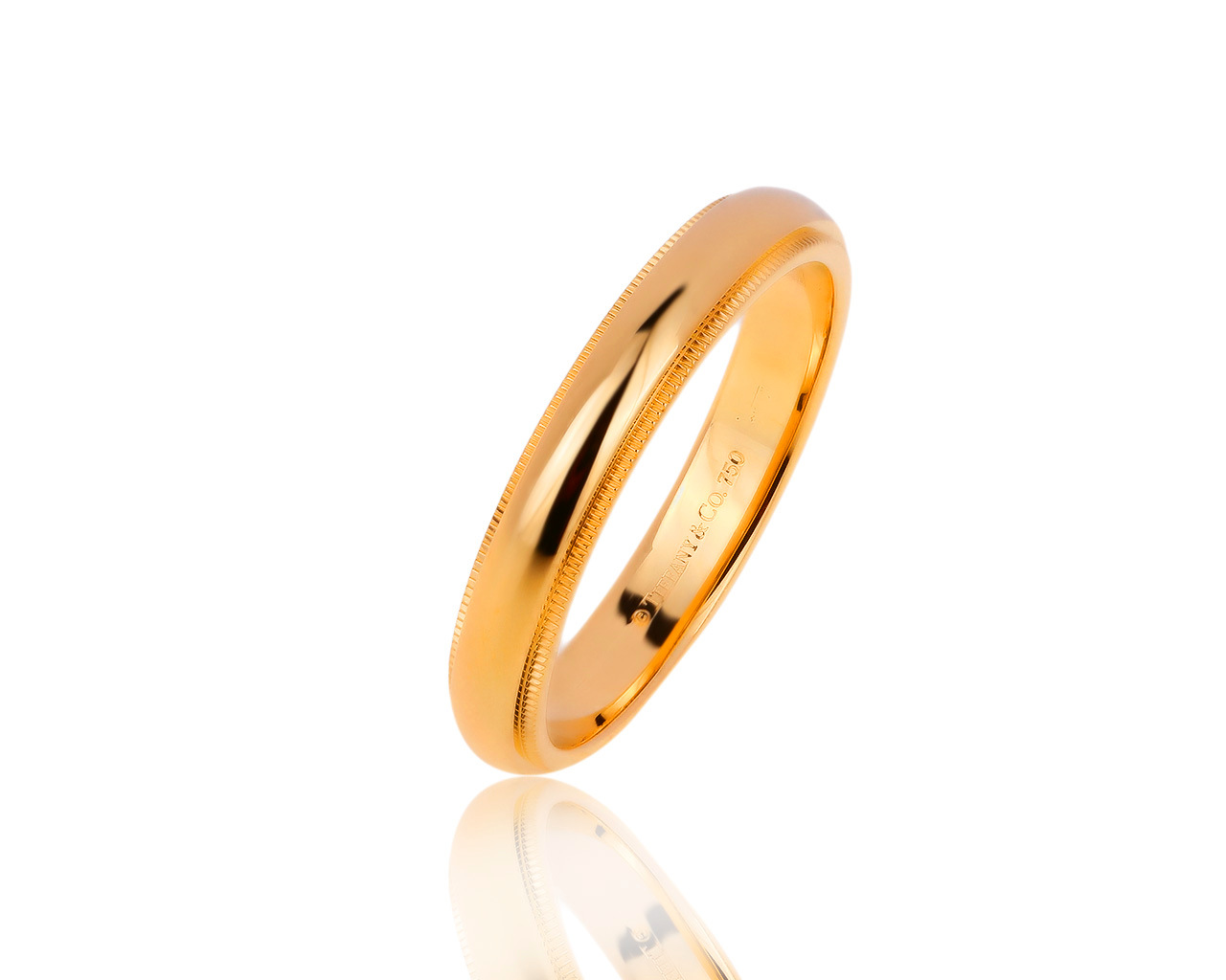 Оригинальное золотое кольцо Tiffany&Co 101119/1