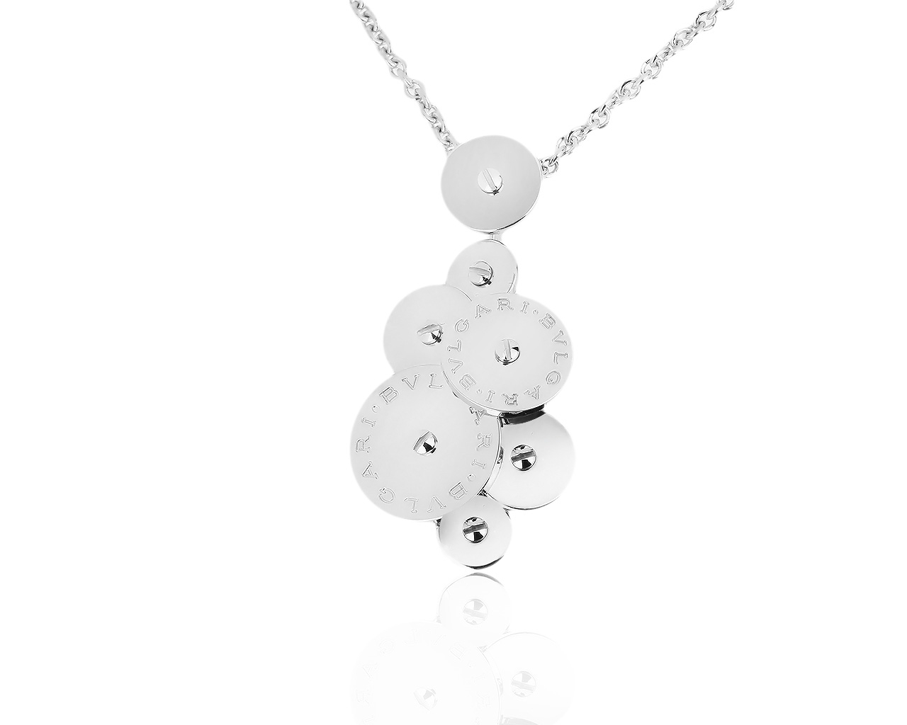 Оригинальная золотая подвеска Bvlgari Cicladi 021118/5