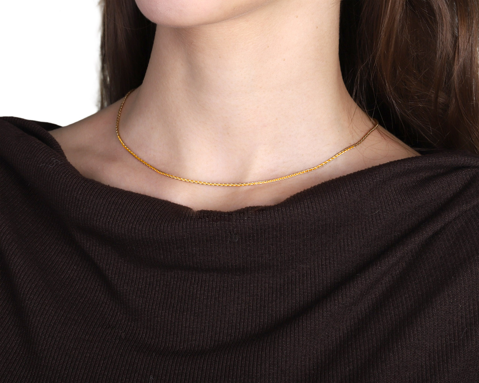 Оригинальная золотая цепь Carrera y Carrera